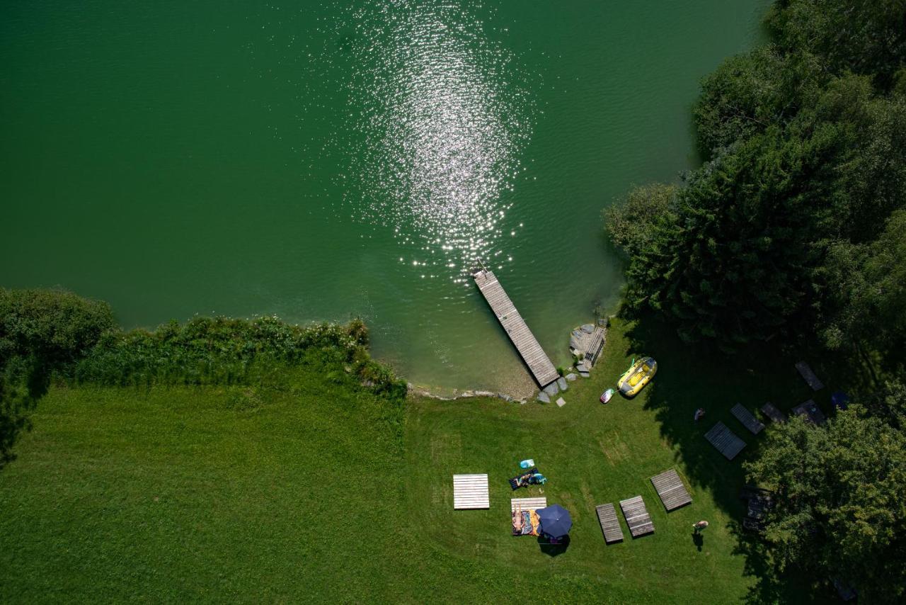 Ferienparadies Hecher Maltschachersee Feldkirchen in Kärnten Buitenkant foto